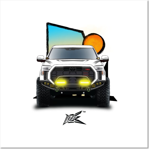 toyota tundra trd pro 2022 Wall Art by naquash